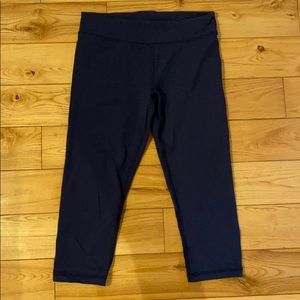 Ivivva by lululemon crop leggings navy blue